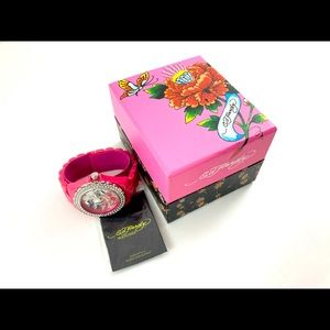 Ed Hardy Watch and Box